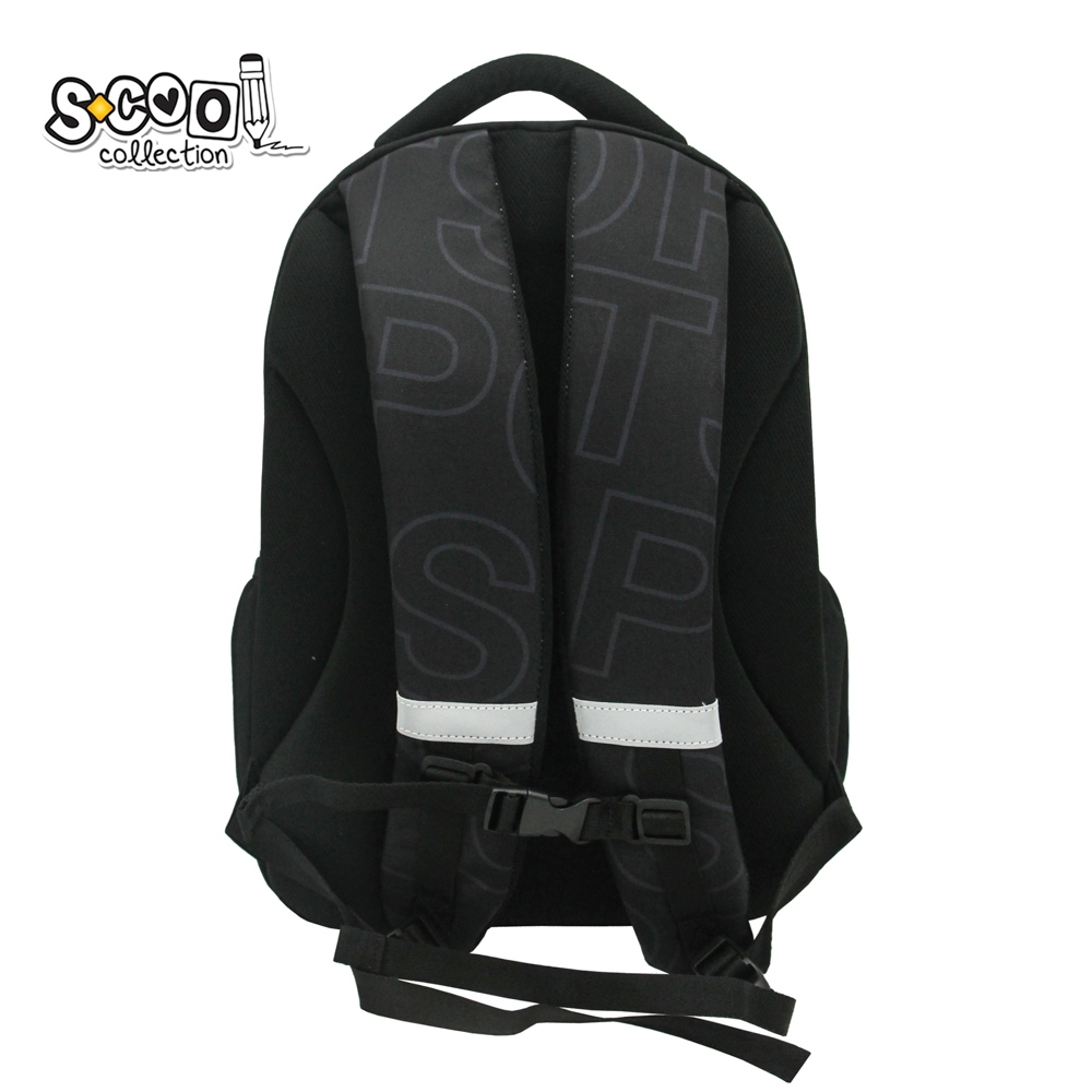 Ghiozdan ergonomic 2 compartimente laptop Sports 42x31x16 cm S-COOL [3]