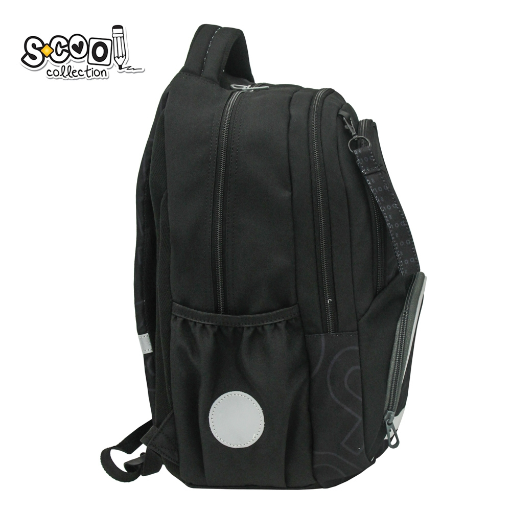 Ghiozdan ergonomic 2 compartimente laptop Sports 42x31x16 cm S-COOL [2]