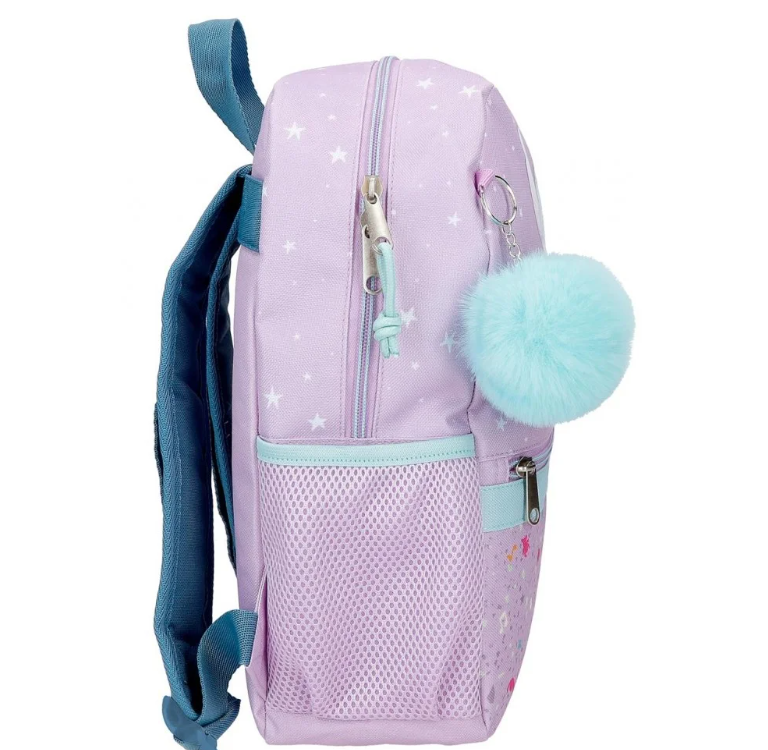 Ghiozdan fete clasa 0 Disney Lovely Stitch 8L lila [4]