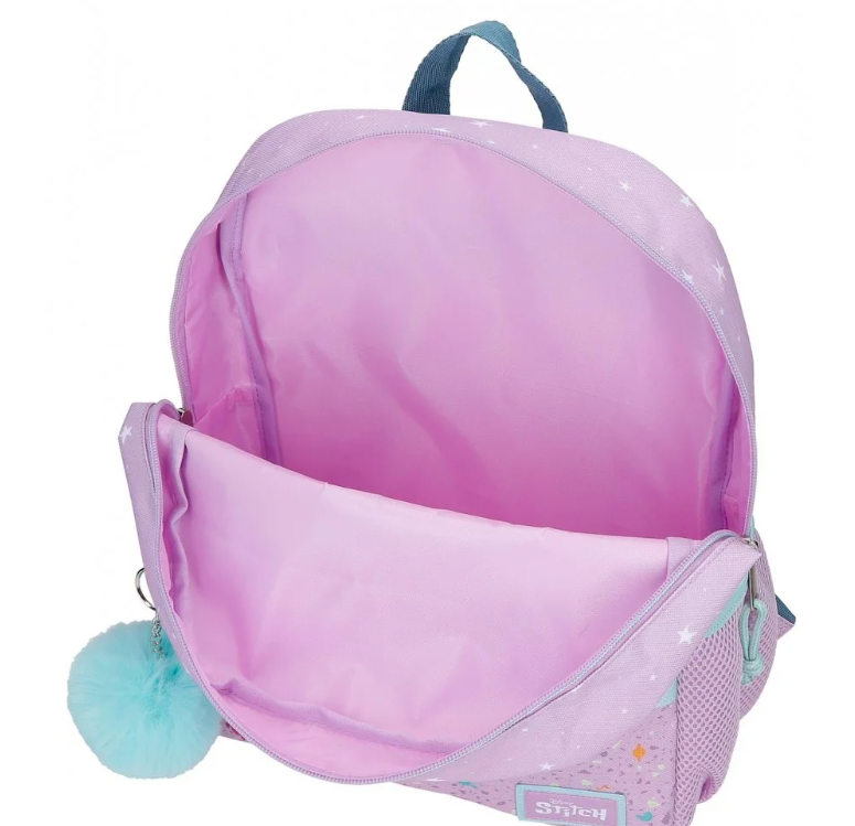 Ghiozdan fete clasa 0 Disney Lovely Stitch 8L lila [2]
