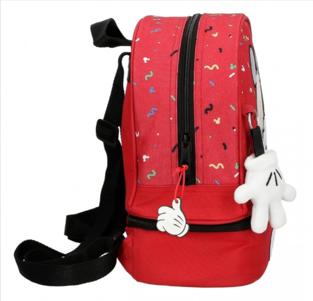 Ghiozdan gradinita Mickey Thing rosu 23 x 28 x 13 cm [3]