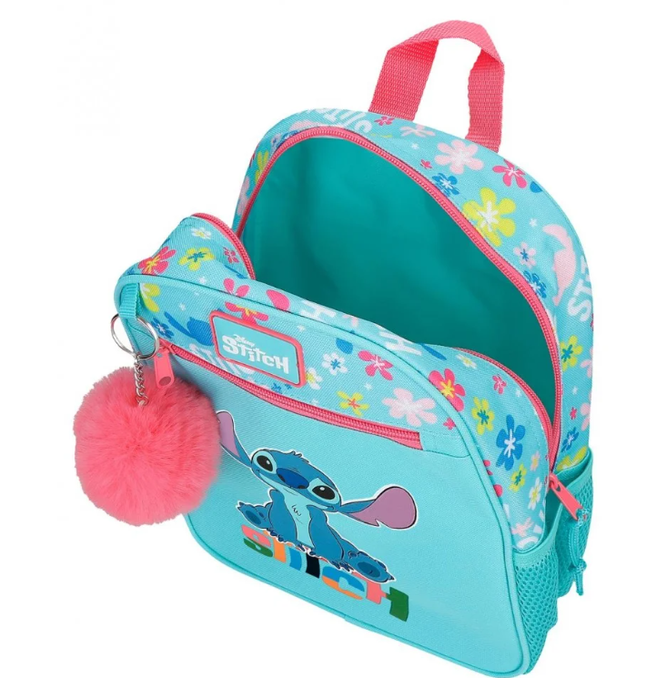 Ghiozdan gradinita fete Disney Aloha Stitch multicolor 5L [4]