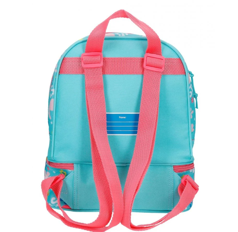 Ghiozdan gradinita fete Disney Aloha Stitch 7L compartiment termic [3]