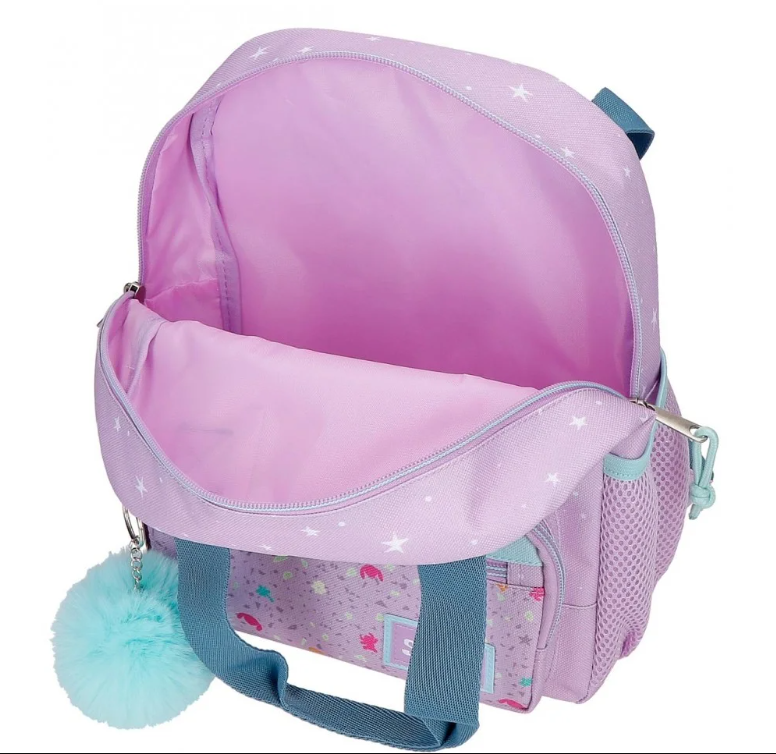 Ghiozdan gradinita fete Disney Lovely Stitch lila 5L adaptabil [2]