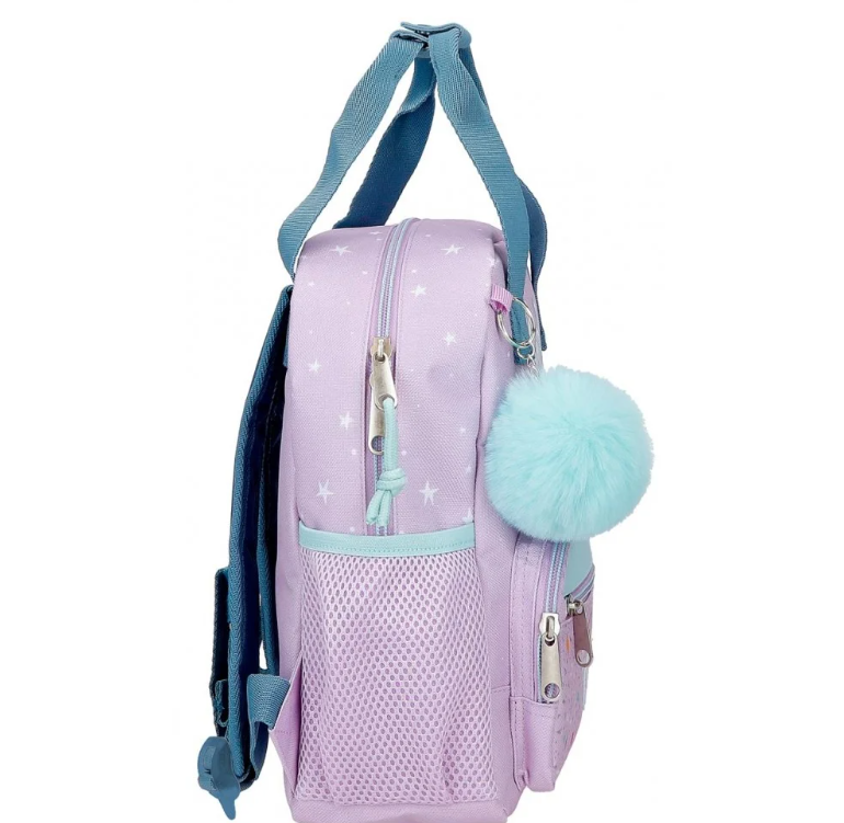 Ghiozdan gradinita fete Disney Lovely Stitch lila 5L adaptabil [4]