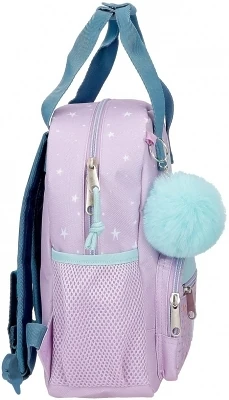 Ghiozdan gradinita fete Disney Lovely Stitch adaptabil lila 5L [2]