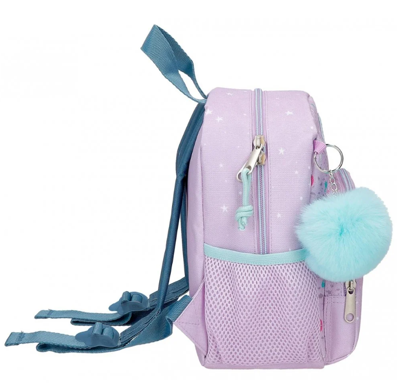Ghiozdan gradinita fete Disney Lovely Stitch lila 3L [2]