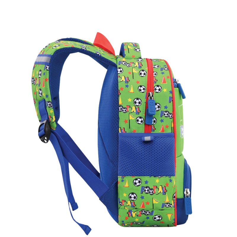 Ghiozdan gradinita verde 11 L Football Fun S Cool Collection [7]