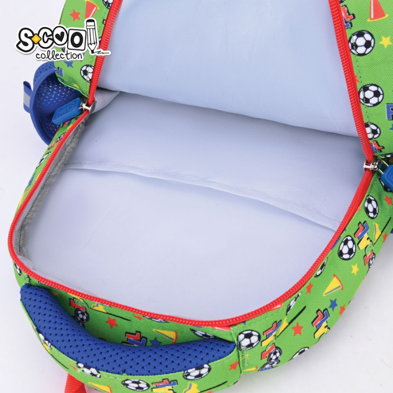 Ghiozdan gradinita verde 11 L Football Fun S Cool Collection [2]