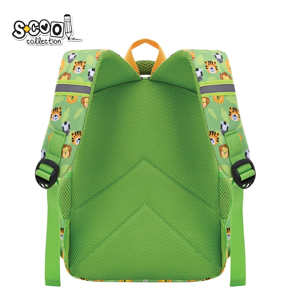 Ghiozdan gradinita Safari S-Cool 11L verde baieti [3]