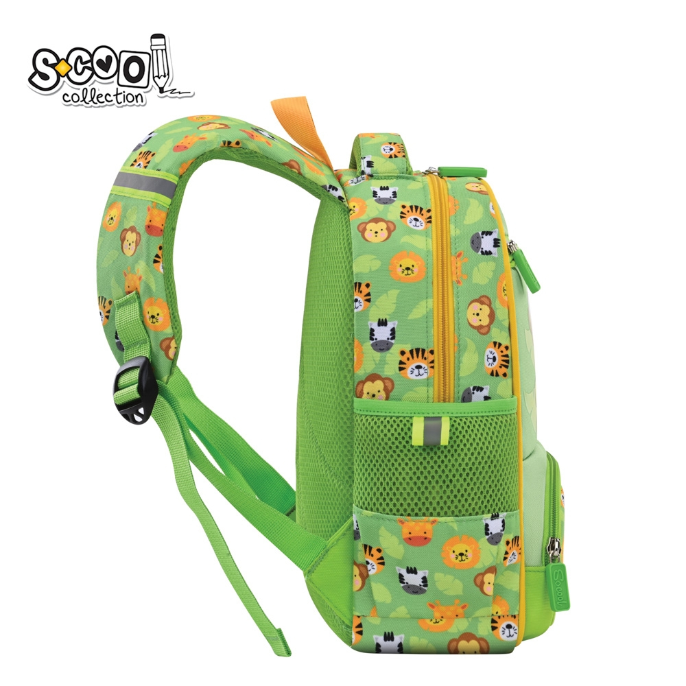 Ghiozdan gradinita Safari S-Cool 11L verde baieti [2]