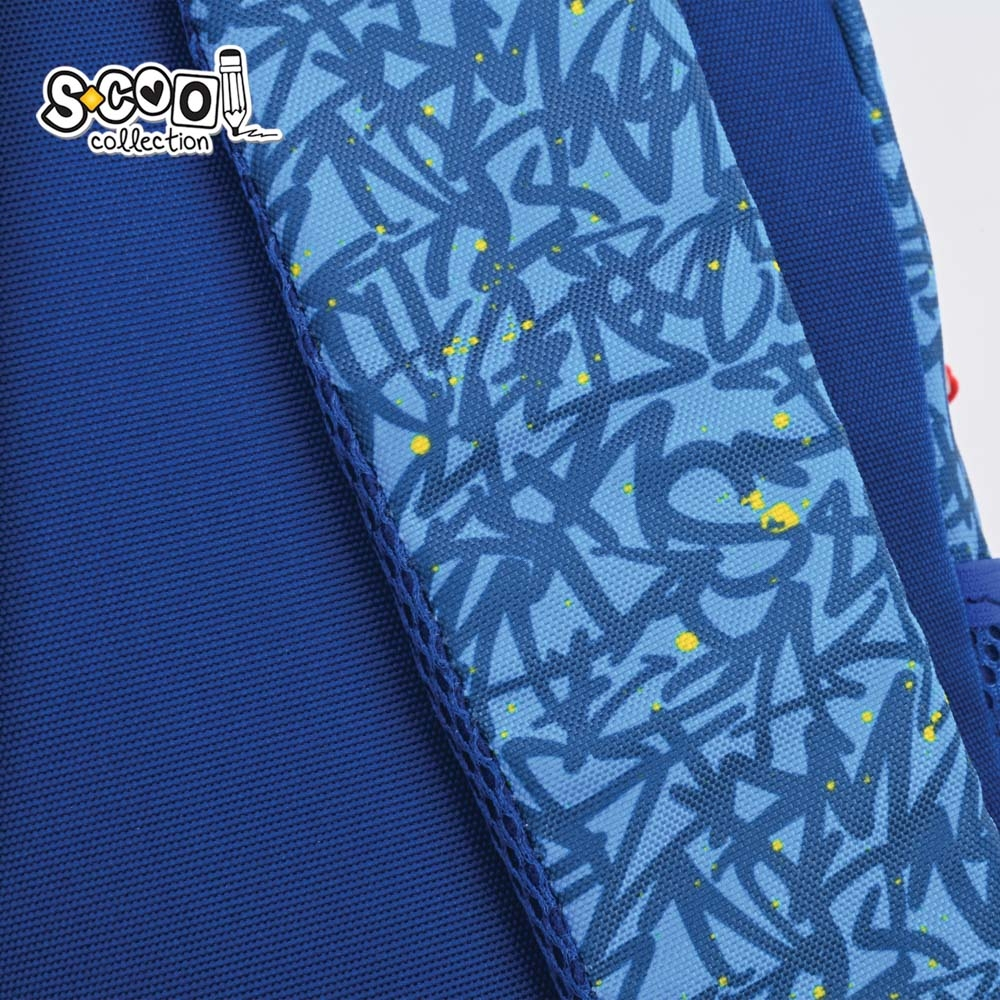 Ghiozdan gradinita albastru 11L Super Duper S Cool Collection [7]