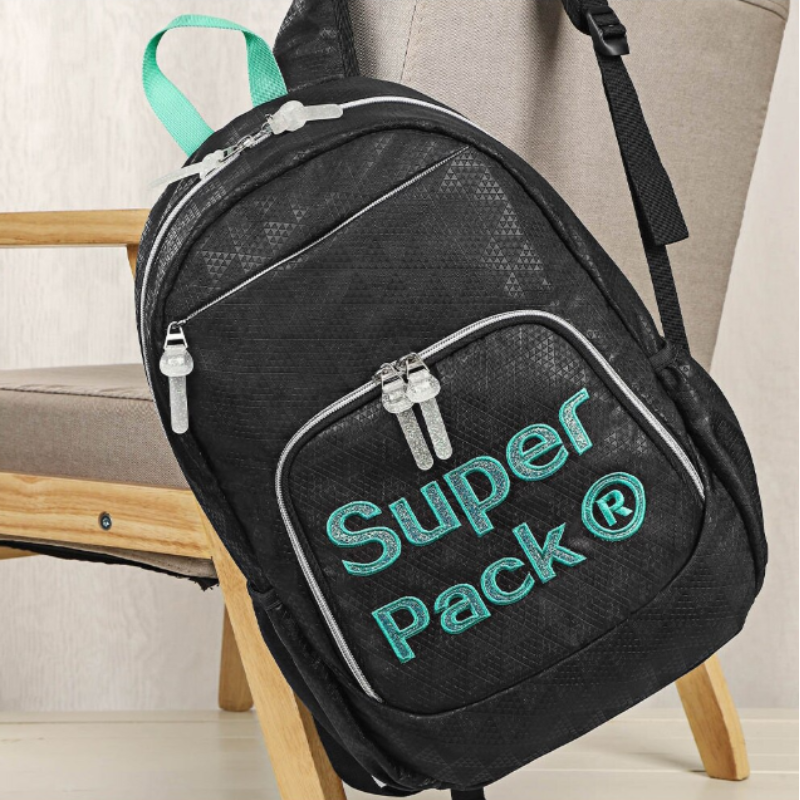 Ghiozdan laptop negru 45 cm S Cool Collection [7]