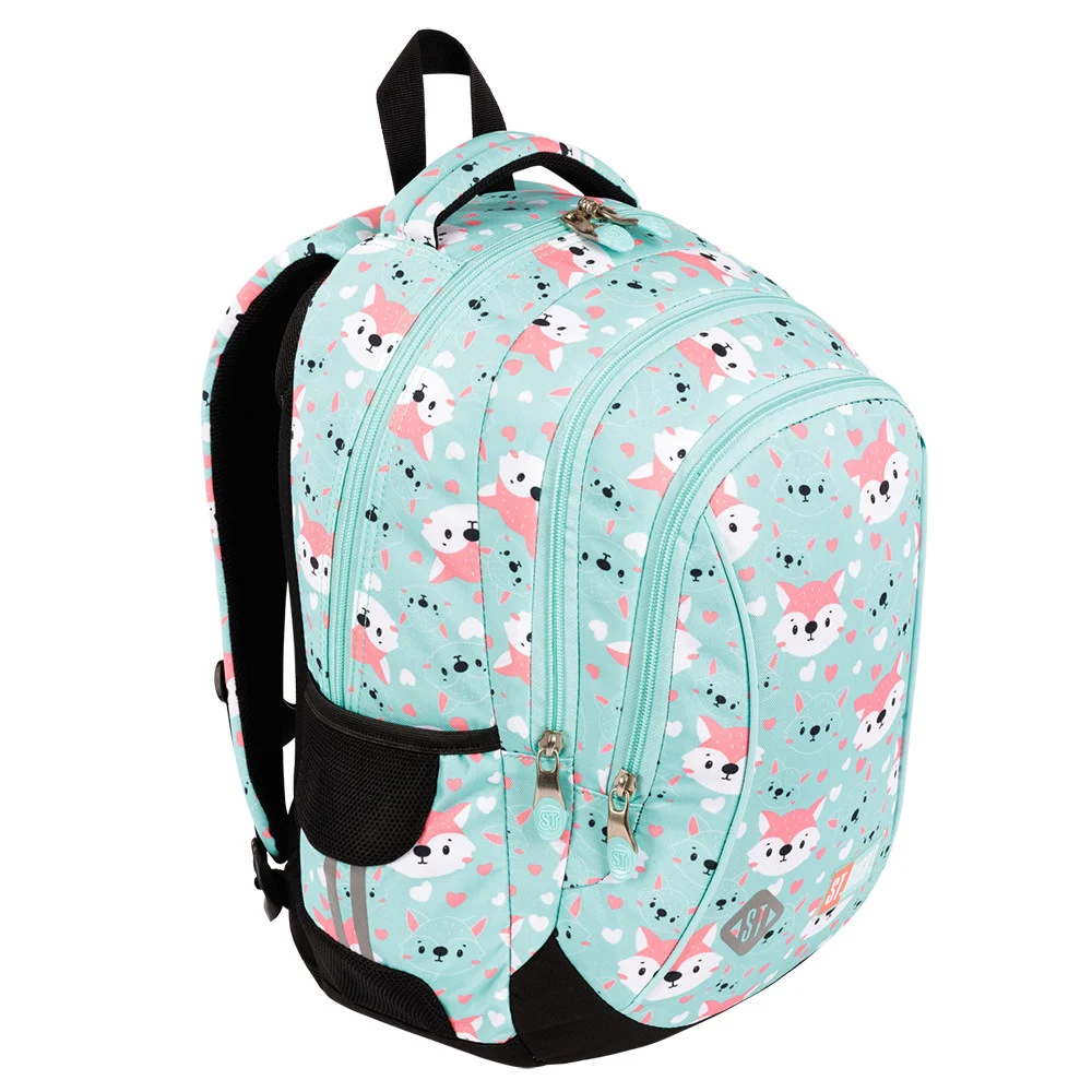 Ghiozdan ergonomic St.Right Lovely Foxy BP26 20L [2]