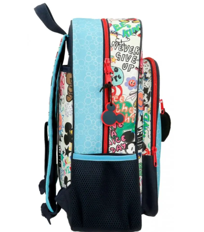 Ghiozdan scoala baieti 12L Disney Mickey Be Cool multicolor 30 x 38 x 12 cm [2]