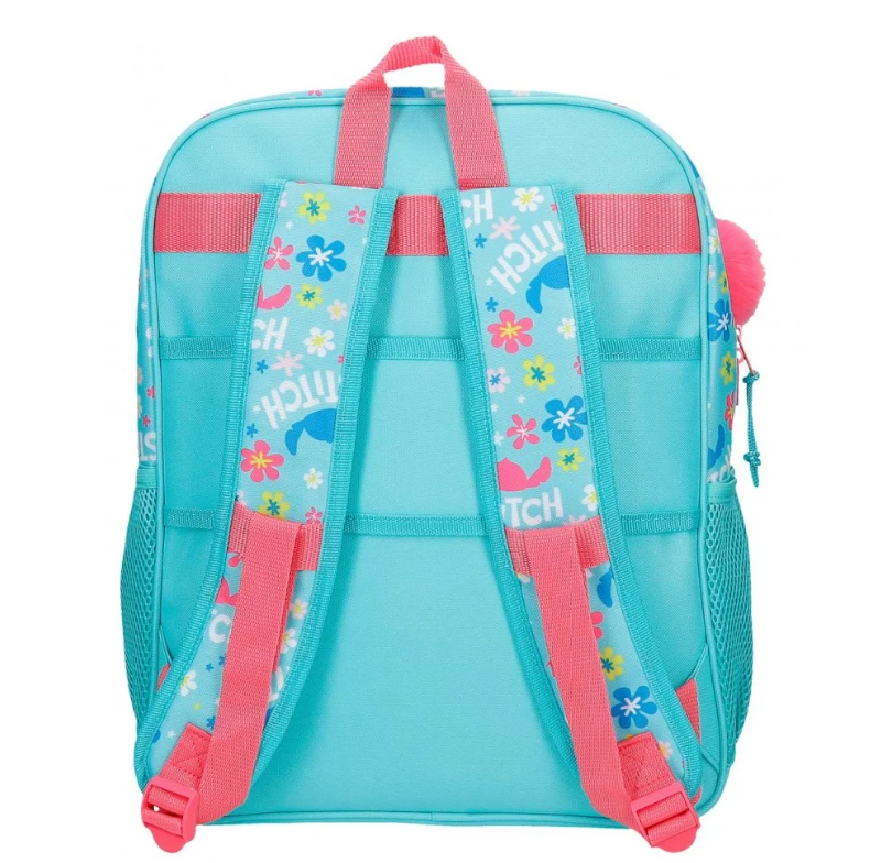 Ghiozdan scoala fete Disney Aloha Stitch multicolor 14L [3]