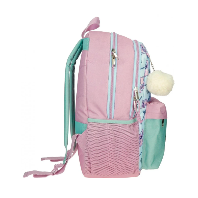 Ghiozdan scoala fete Disney Stitch Just Chill 2 compartimente 19L [2]