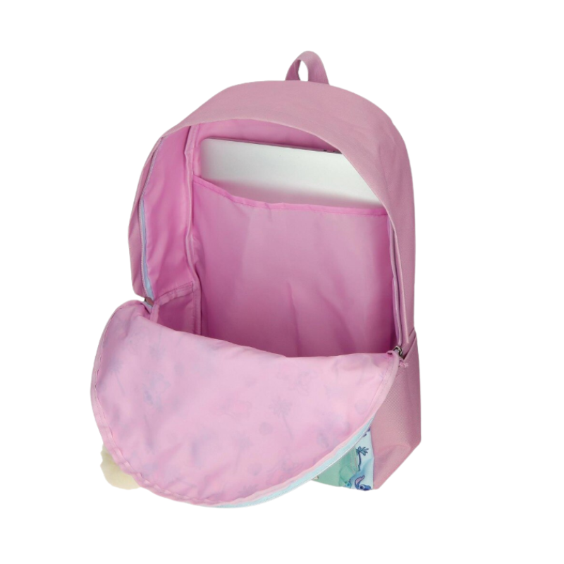 Ghiozdan scoala fete Disney Stitch Just Chill 20L laptop [3]
