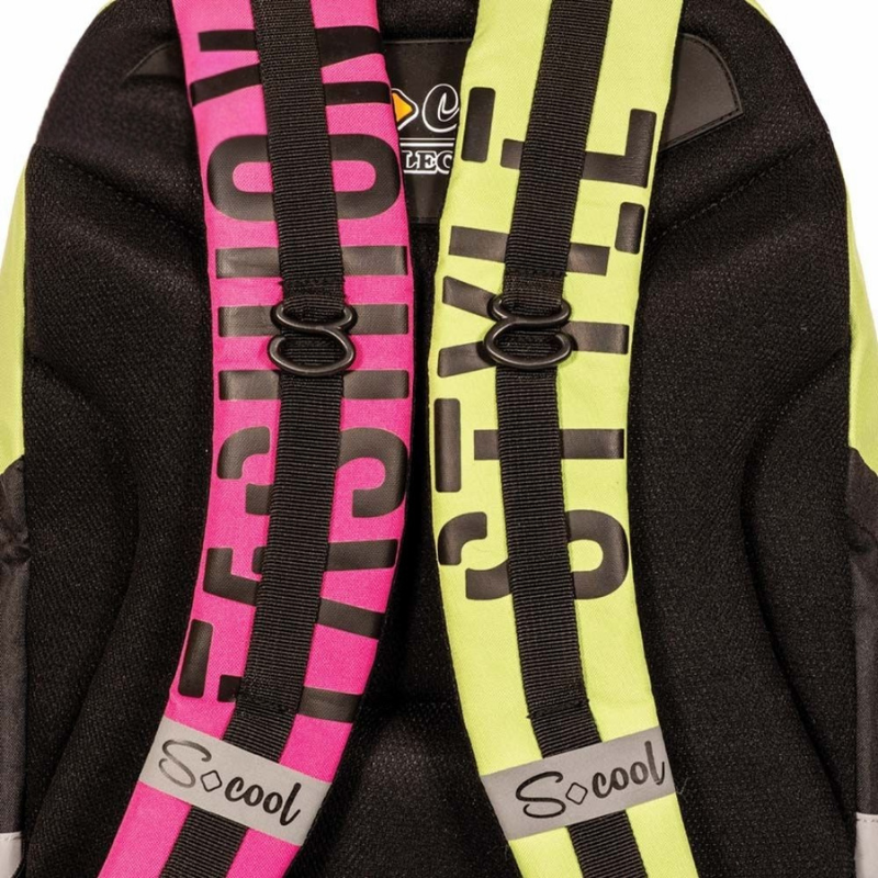 Ghiozdan scolar anatomic multicolor 41 cm S Cool Collection [4]