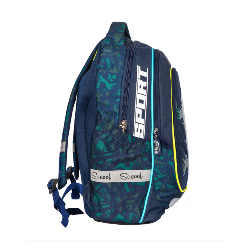 Ghiozdan scolar bleumarin 41 cm S Cool Collection [4]