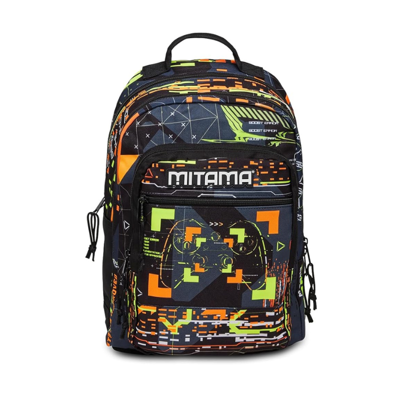 Ghiozdan scolar multicolor 44 cm Mitama [2]