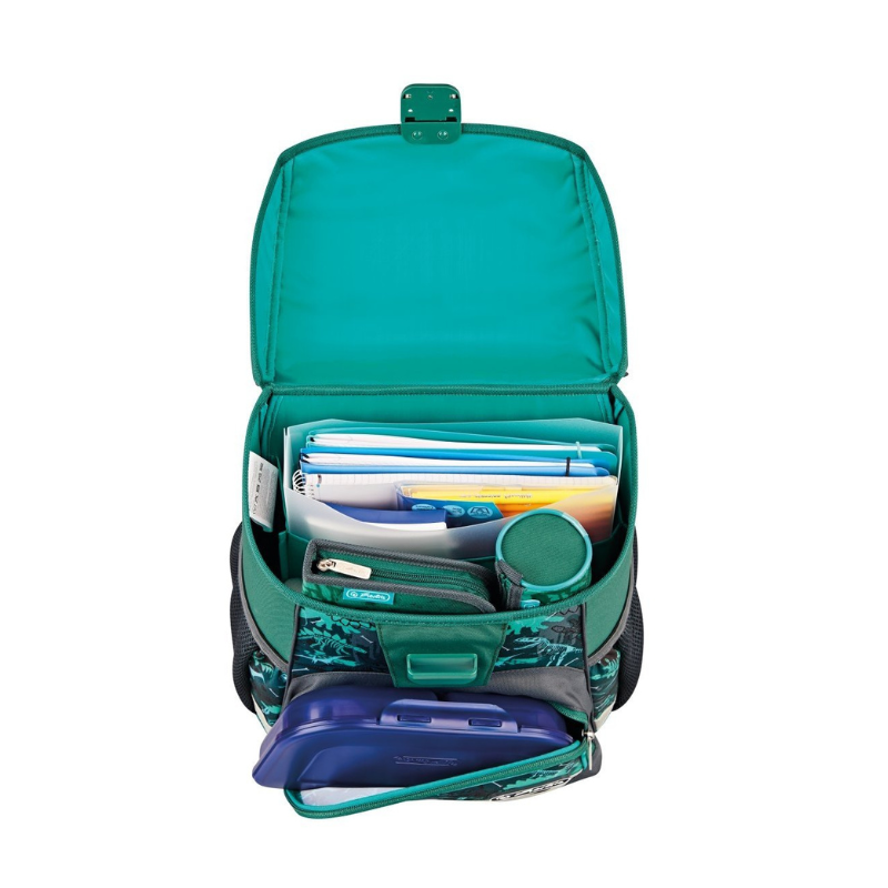 Ghiozdan scolar verde 37 cm Herlitz [5]