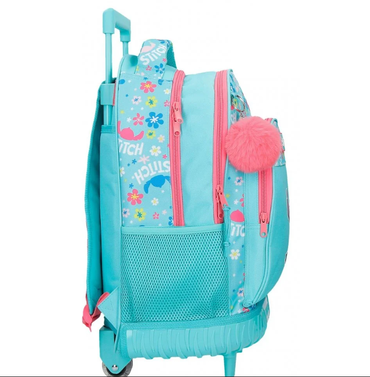 Ghiozdan troler fete Disney Aloha Stitch 29L 2 compartimente [2]