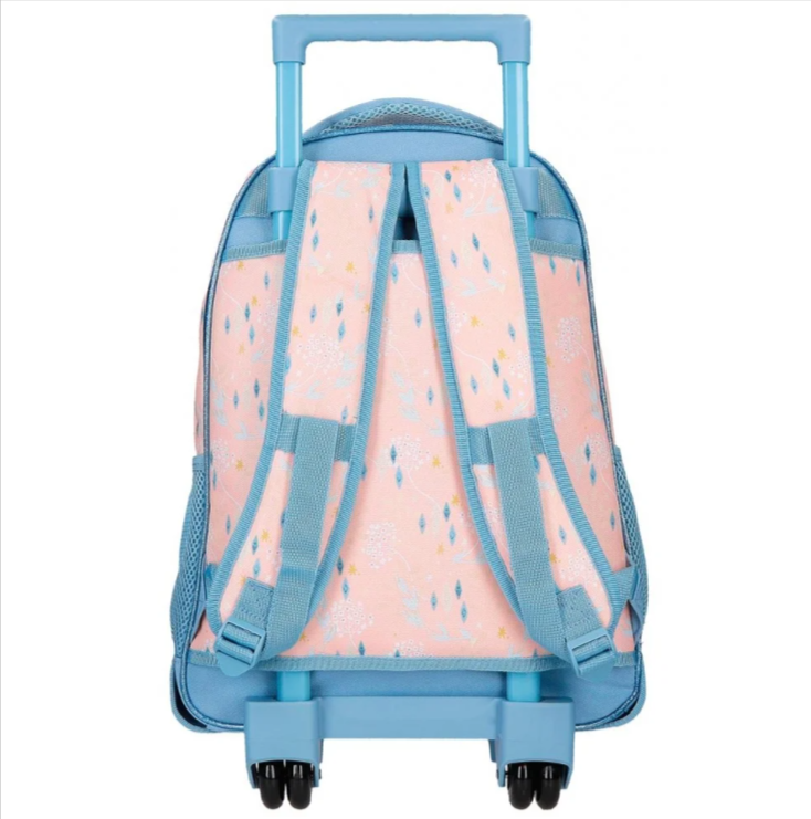 Ghiozdan troler fete Disney Frozen Believe in the Journey turcoaz roz 32 x 43 x 21 cm [3]