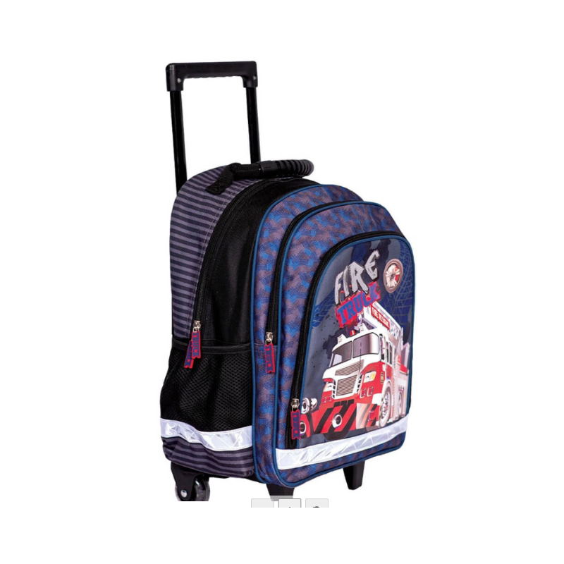 Ghiozdan troller albastru 38 cm S Cool Collection [2]