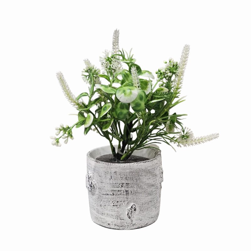 Ghiveci cu flori artificiale culori diferite [4]