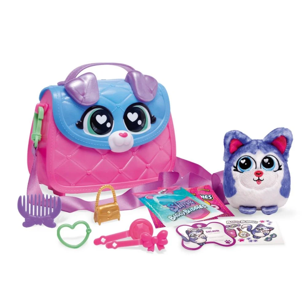 Jucarie de plus surpriza in gentuta Glam Buddies 10 surprize 19 x 17 cm culori diferite [10]
