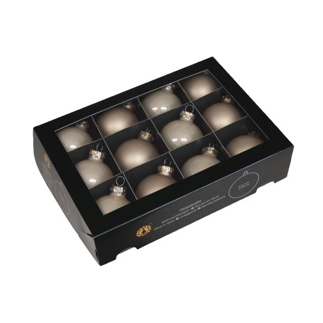 Glob sticla 5.7cm champagne combi set 12 bucati [1]