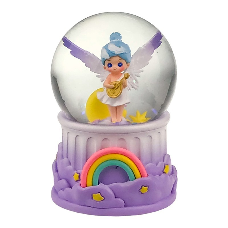 Glob sticla model inger 10x16 cm diverse culori [3]