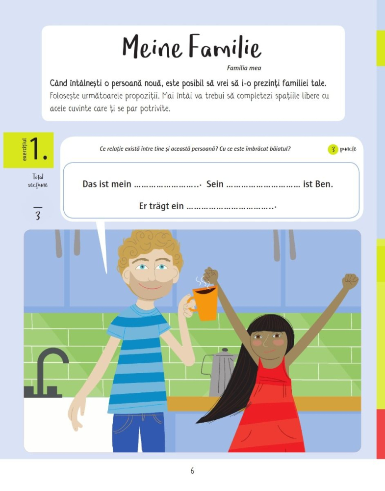 Hallo Deutsch! Carte de exercitii.  Editie Bilingva - Sam Hutchinson, Emilie Martin [2]