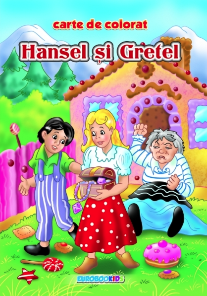 Hansel si Gretel. Carte de colorat [1]