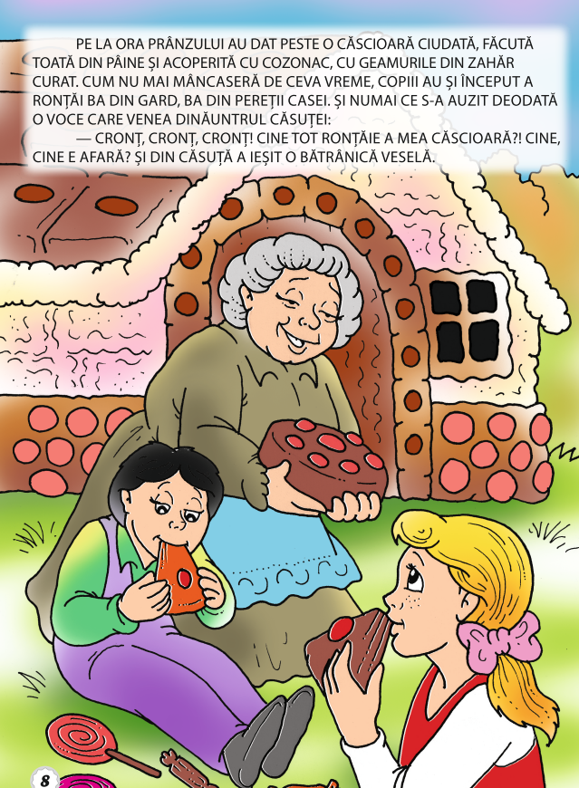 Hansel si Gretel. Carte de colorat [2]