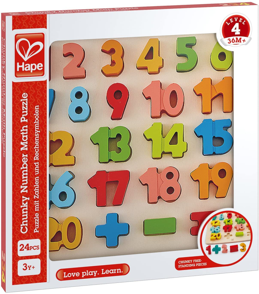 HAPE PUZZLE MATEMATICA CHUNKY [1]