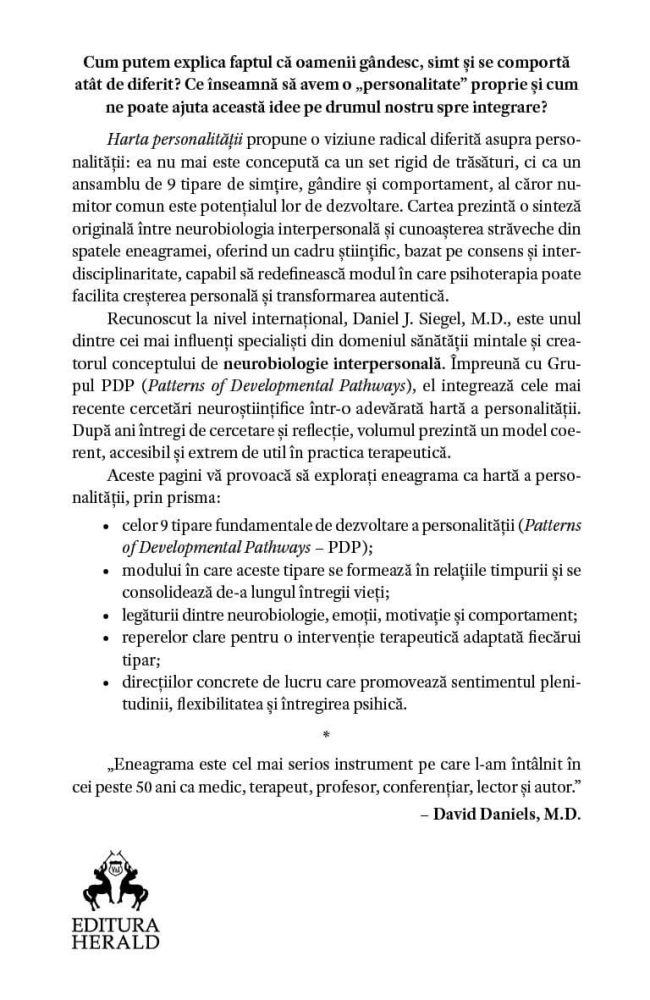 Harta personalitatii - Daniel Siegel, David N. Daniels, Denise Daniels, Jack Killen [2]