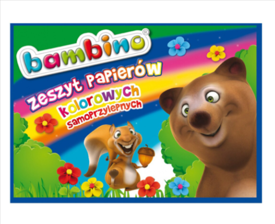 Hartie colorata autoadeziva Bambino B4 8 coli [3]