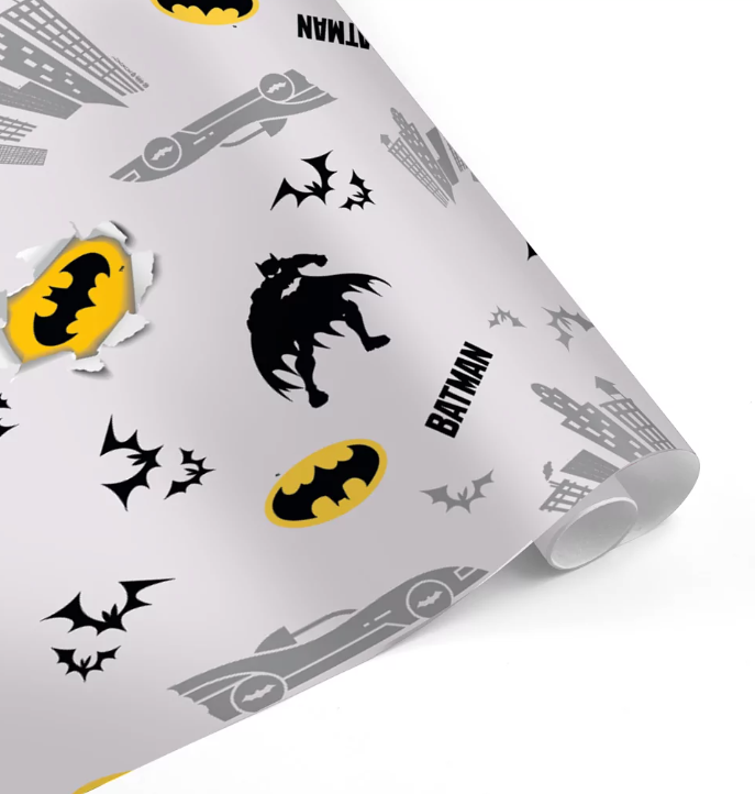 Hartie de ambalat DC Super Heroes 70 x 200 cm culori diferite [2]
