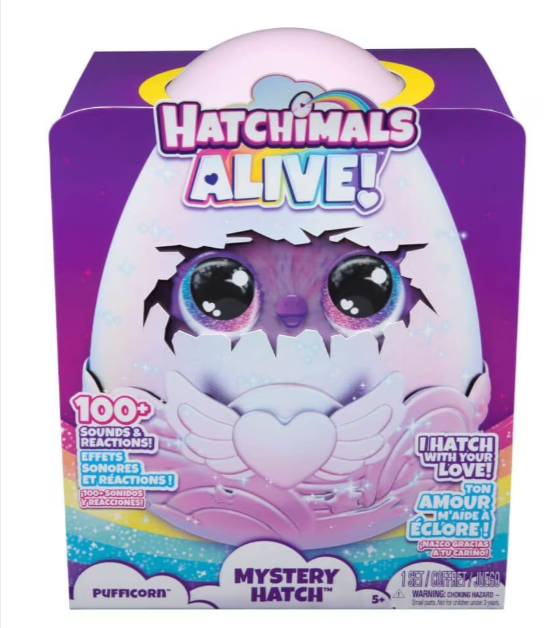 Jucarie interactiva Hatchimals Alive Mystery Hatch Pufficorn [4]