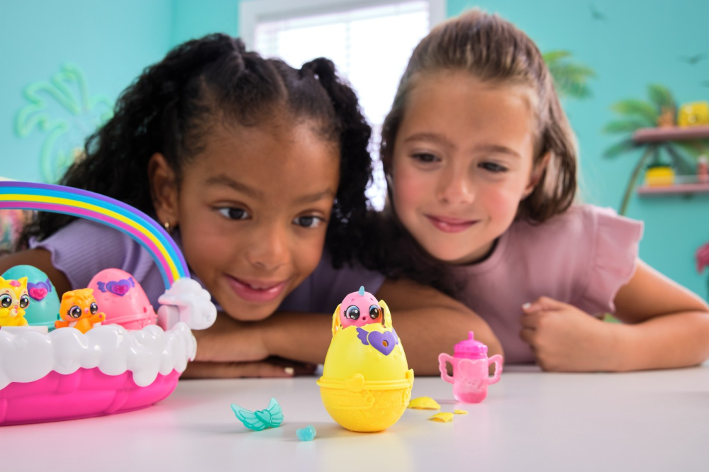 HATCHIMALS ALIVE NEON RAINBOW SET COSULET DE OUA [8]