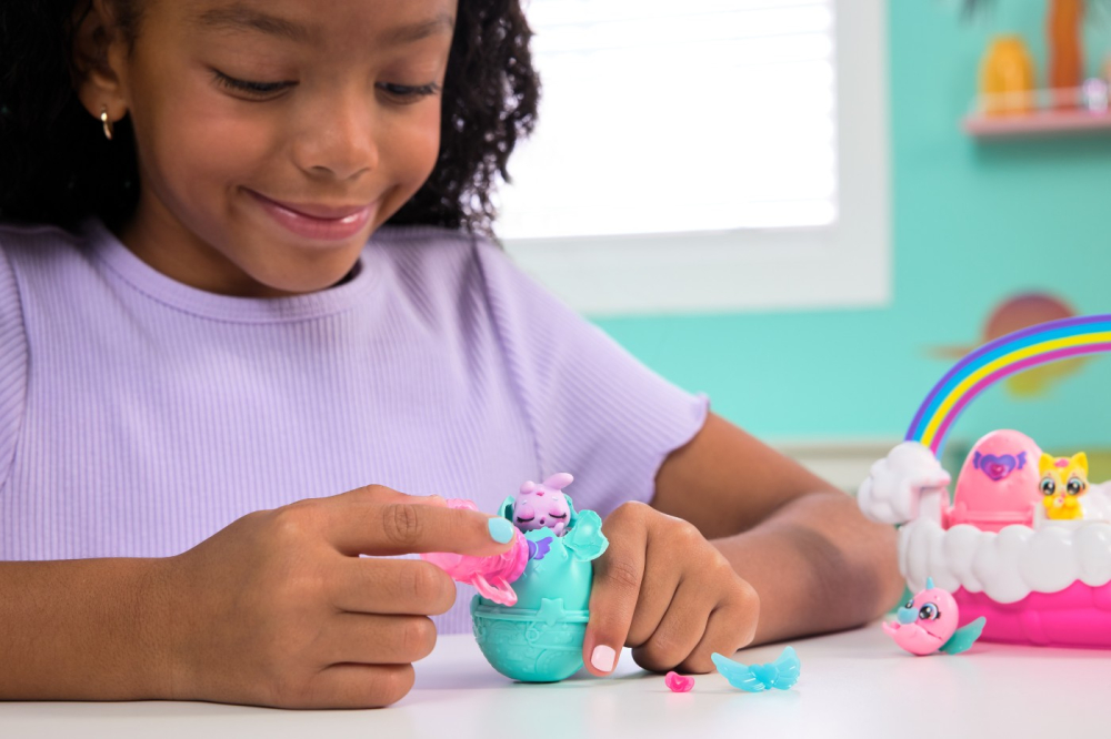 HATCHIMALS ALIVE NEON RAINBOW SET COSULET DE OUA [9]