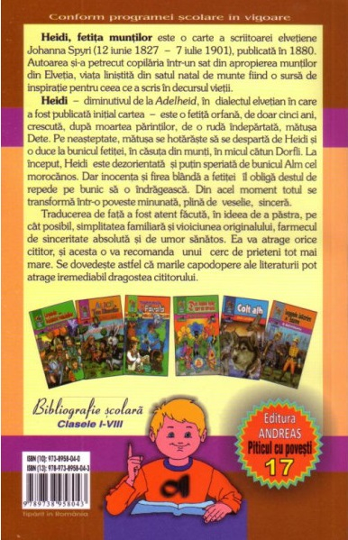 Heidi, fetita muntilor – Johanna Spyri [2]