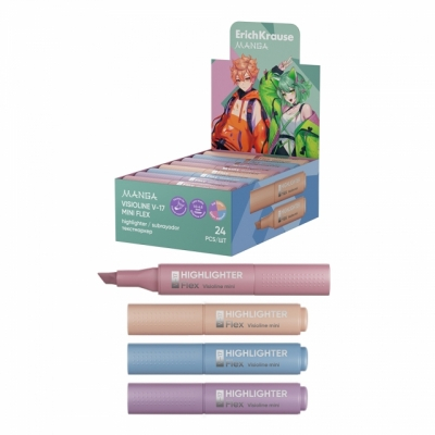 Highlighter Visioline V-17 mini Manga Erich Krause culori diferite [2]