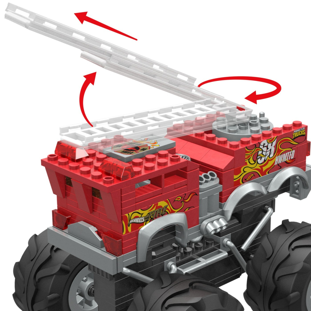 HOT WHEELS MONSTER TRUCK MEGA SET CONSTRUCTIE 5 ALARM [8]