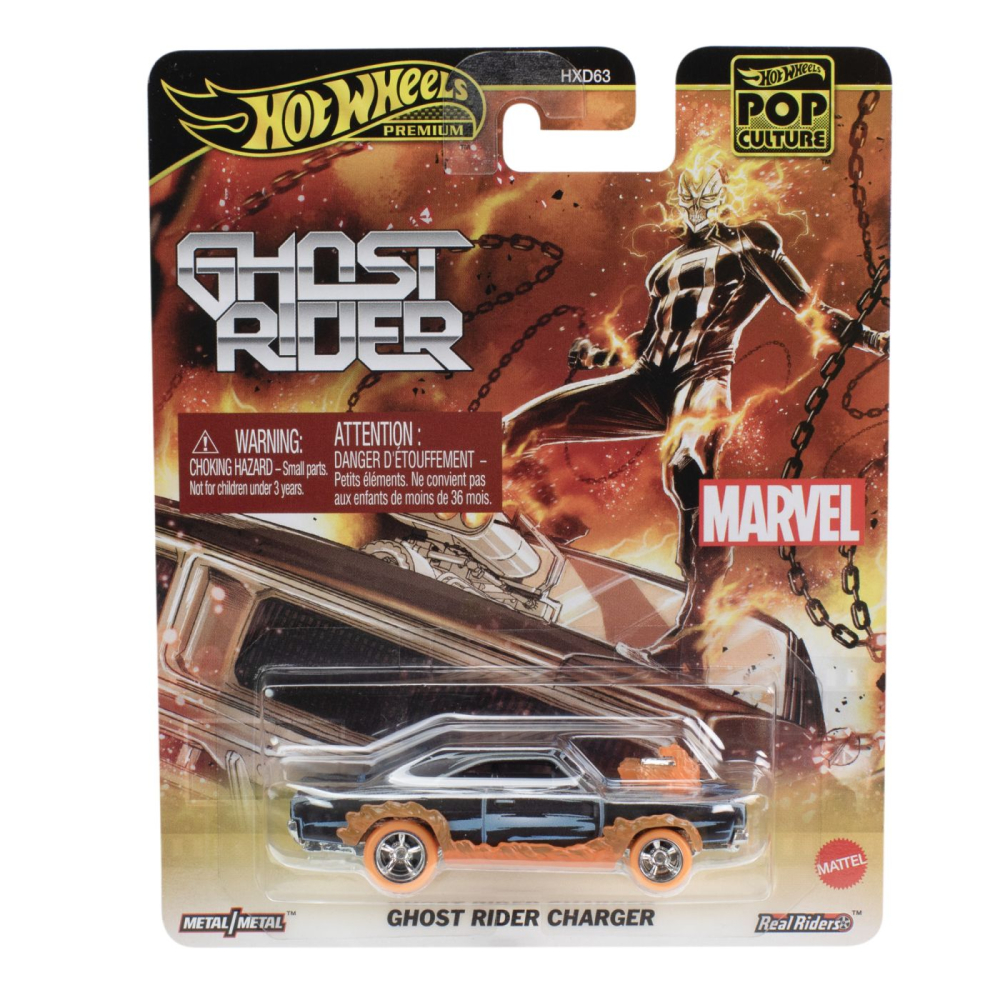 HOT WHEELS POP CULTURE MASINUTA METALICA GHOST RIDER SCARA 1:64 [1]