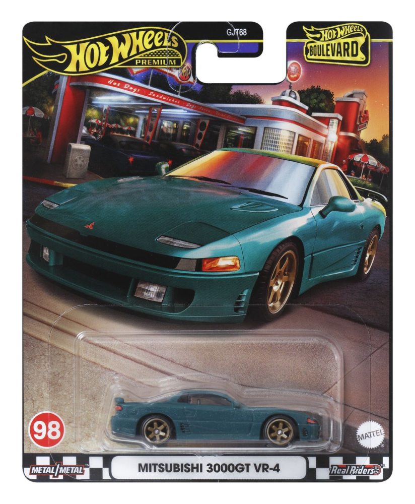 HOT WHEELS PREMIUM BOULEVARD MASINUTA METALICA MITSUBISHI 3000GT SCARA 1:64 [1]