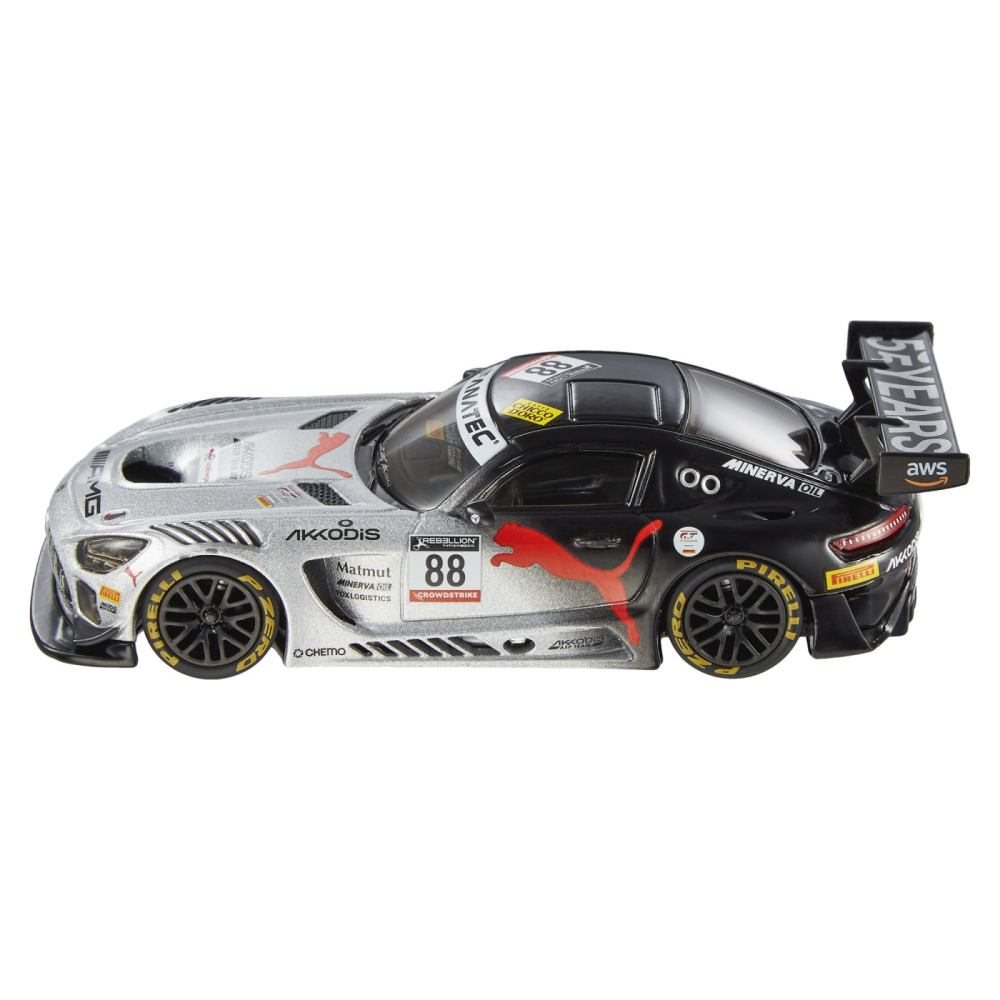 HOT WHEELS PREMIUM REAL RIDERS MASINUTA METALICA MERCEDES AMG GT3 SCARA 1:43 [5]