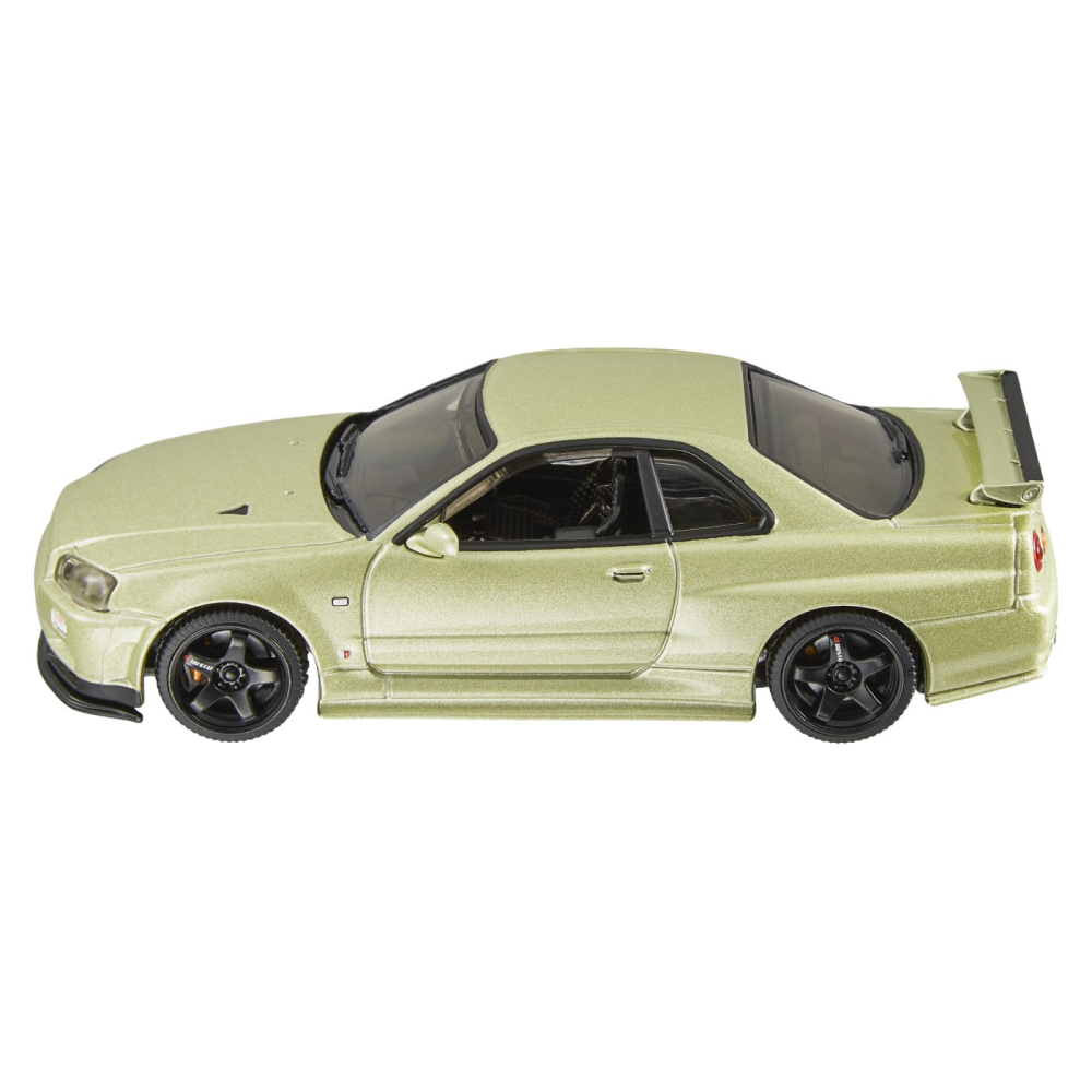 HOT WHEELS PREMIUM REAL RIDERS MASINUTA METALICA NISSAN SKYLINE GT-R SCARA 1:43 [5]